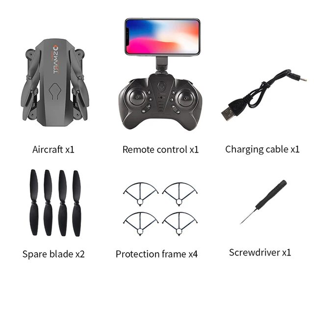 Drone WIFI Remote Contro HIGH Definition 4K Aerial Photography Quadcopter Toy Kid RC Aircraft Long Endurance Drone To Send Gifts 6