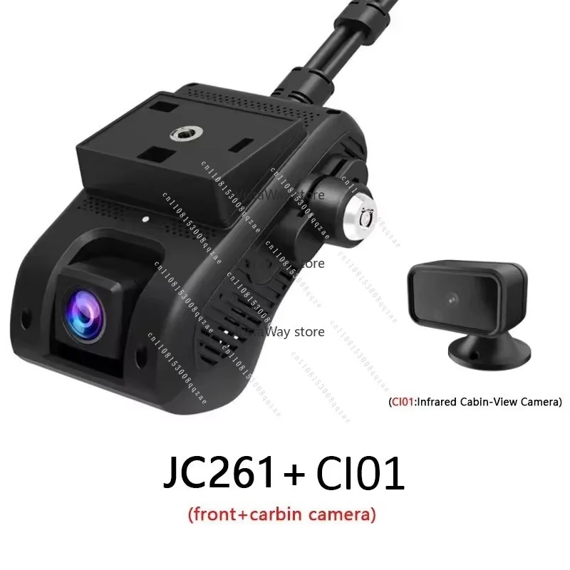 JI MI JC261 자동차 대시캠 모바일 MDVR JC261P 차량용 DVR(DMS 캐빈 후방 카메라 포함)에 적합