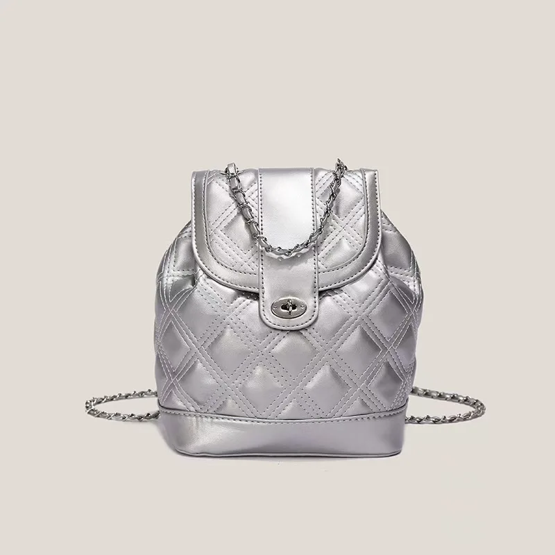 silver plaid