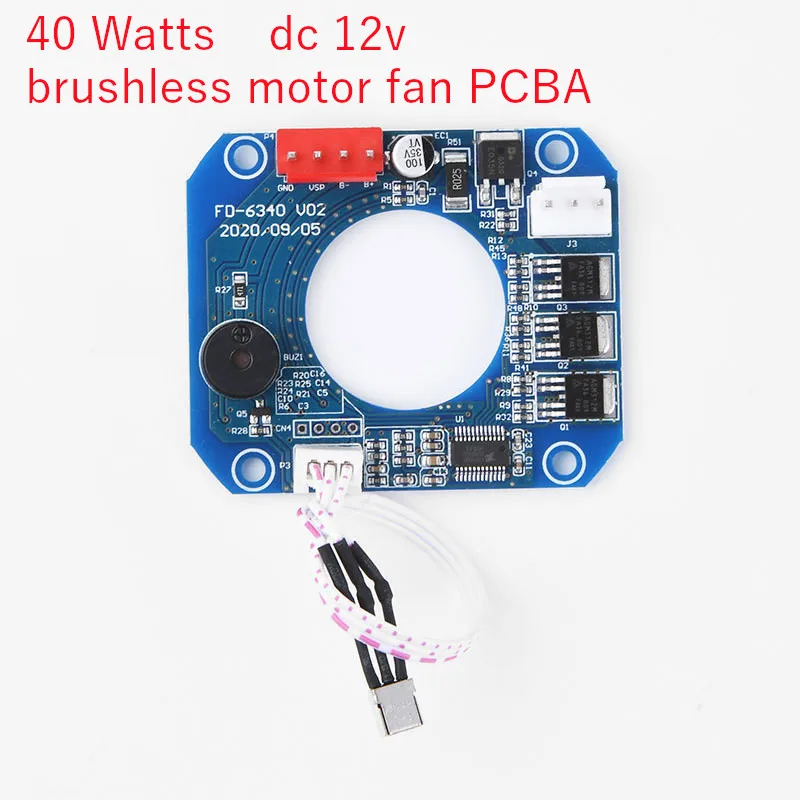 fan driver PCBA with remote control ceiling fan controller 12v dc brushless motor controller Power 40W floor bldc