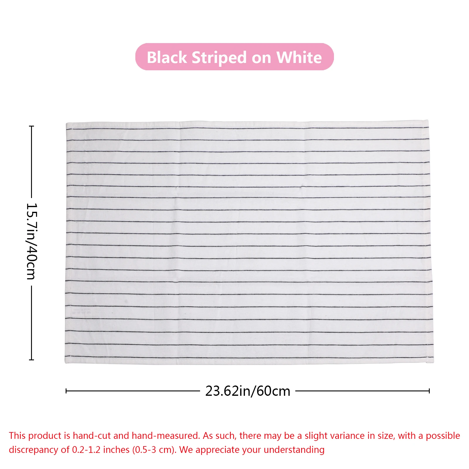 Wht Blk Thin Stripes