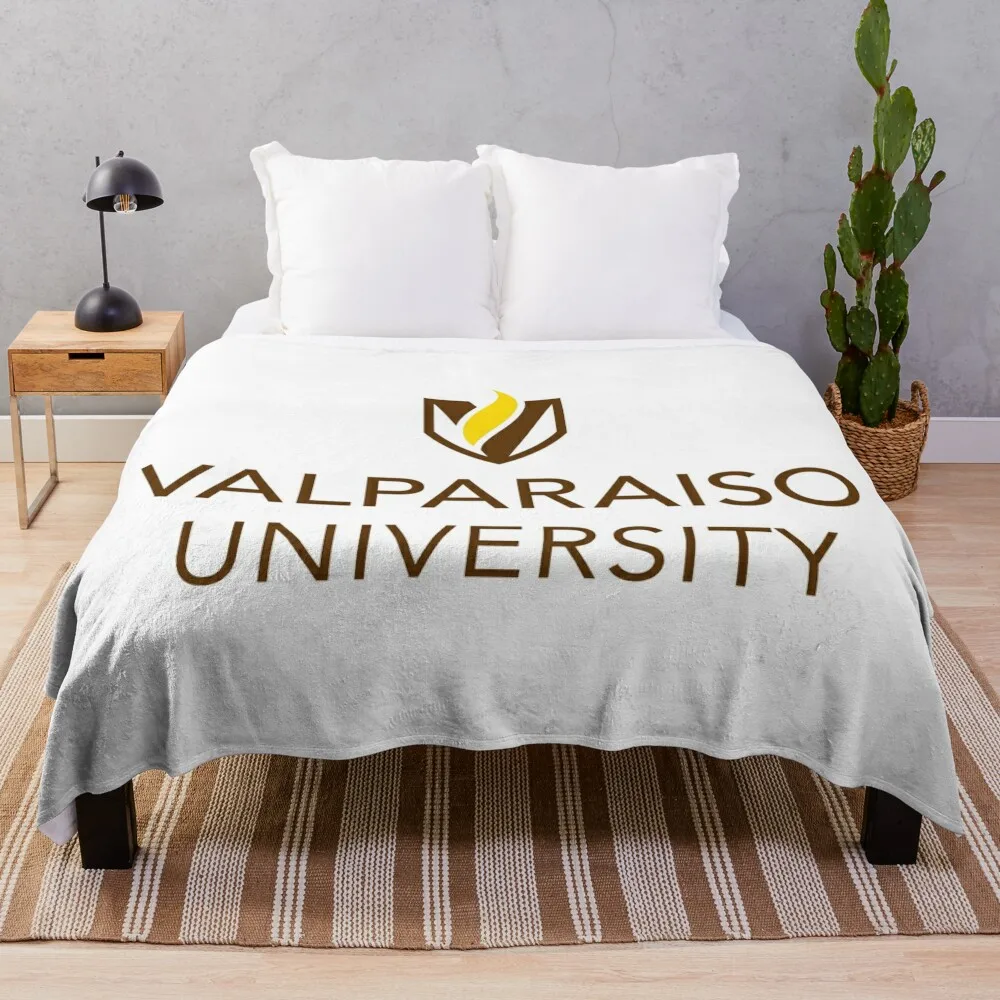 

Valparaiso College Throw Blanket Winter bed blankets Soft Big Blanket