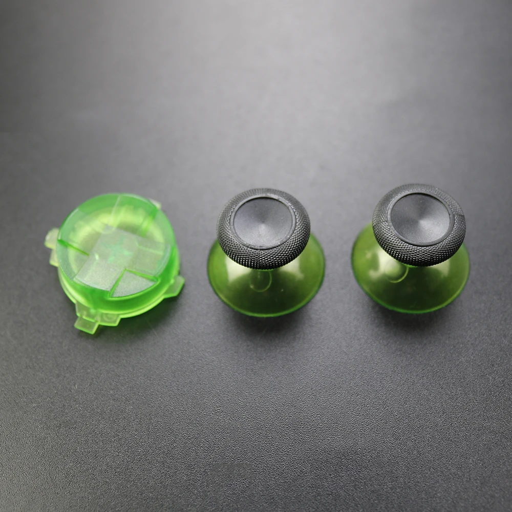 YUXI 3D Analog Thumb Sticks Grip Joystick Cap with D-Pad Button Cross Direction Keys