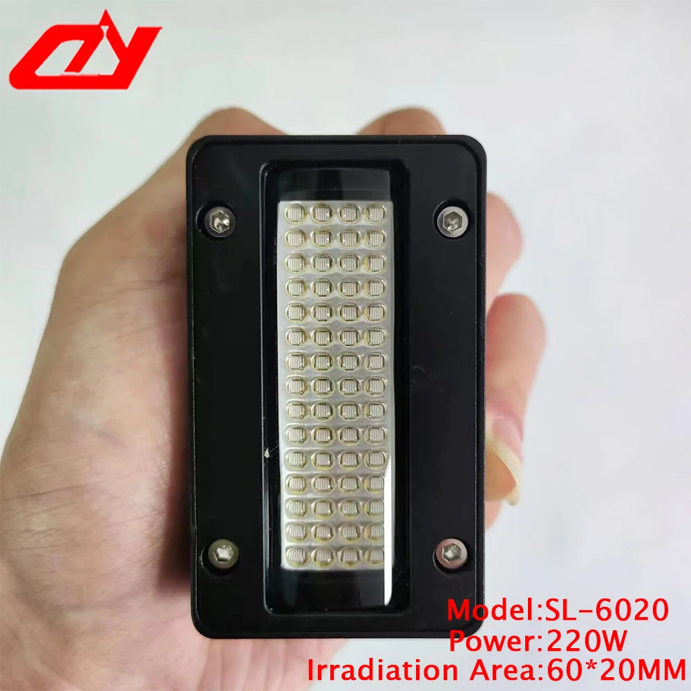 6020 UV LED Curing Light 395NM For INK Flatbed Printer Epson I3200 XP500 Sprinkler 1600 1800 Photo Machine Coil Machine UV Lamps