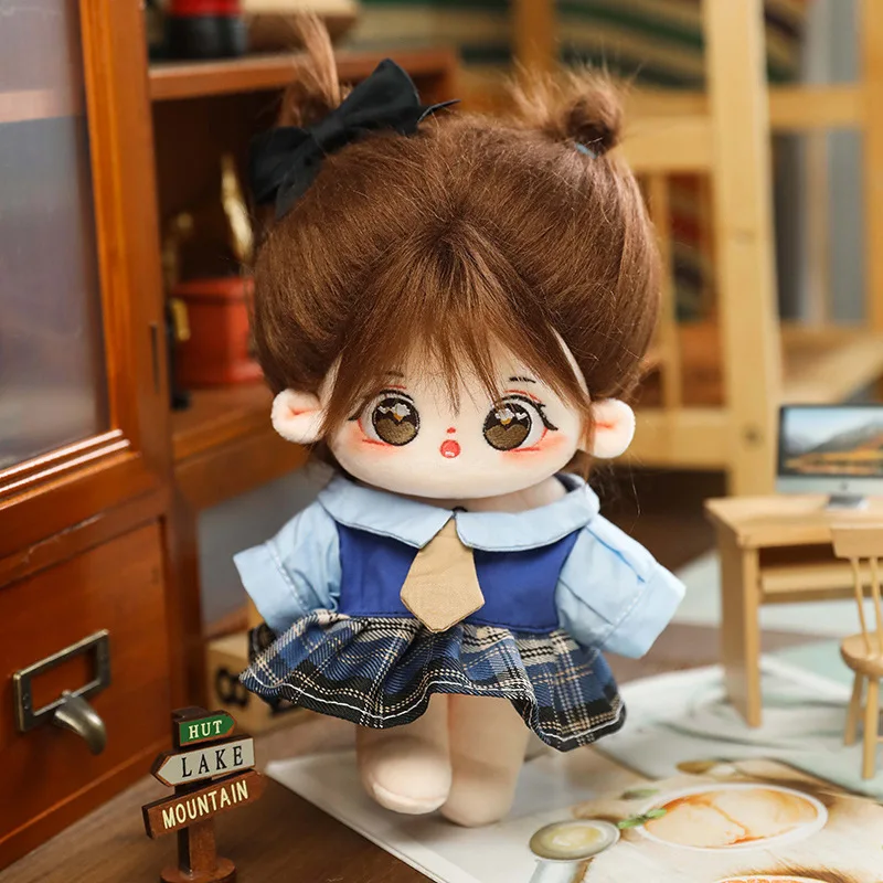 20cm Cute Anime Plush Star Dolls Kawaii Stuffed Customization Figure Toys Idol Cotton Puppy Girls Baby Doll Toys Collection Gift 2