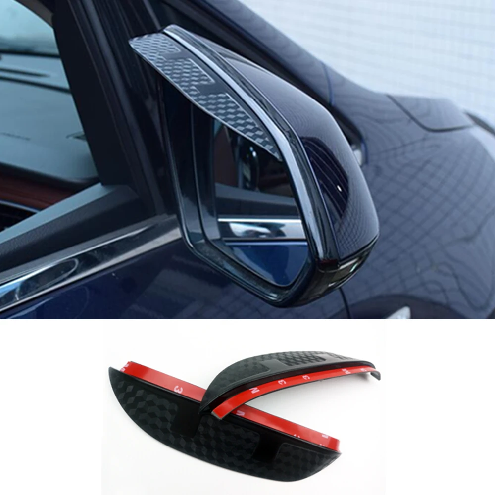 

Car Rear View Side Glass Mirror Trim Frame Rain Shield Sun Eyebrow For Lexus NX 200 200t 300h 2015 2016 2017 2018 2019 2020 2021