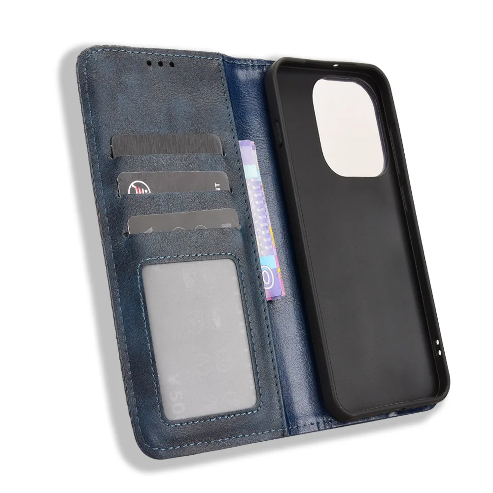 Premium PU Leather + TPU Protective Flip Case - Anti-Knock Coque