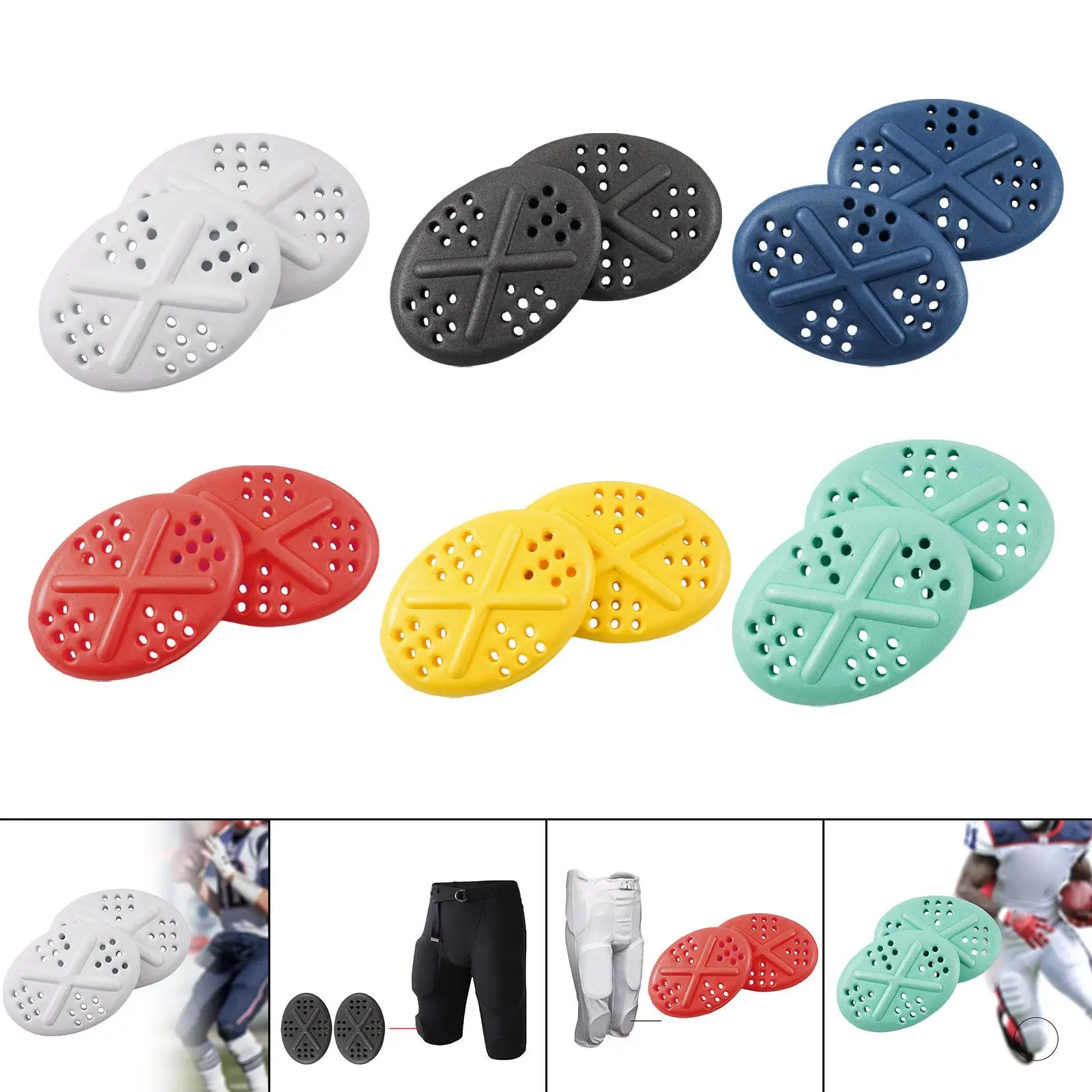 2x Mini Soccer Shin Guards Leg Protection Accessories Shin Protection for Youth
