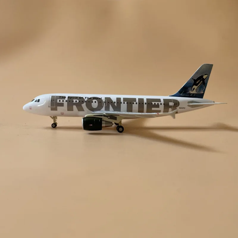 Новинка-по-специальной-цене-литье-под-давлением-металла-1-200-модель-авиакомпании-american-frontier-airlines-a319-модель-пассажирской-струи-блистерная-упаковка-игрушки