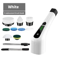 9 in 1 Multifunctional Handheld Electric Cleaning Brush With Telescopic Function, Bathroom Floor And Kitchen Cleaning Tool 6
