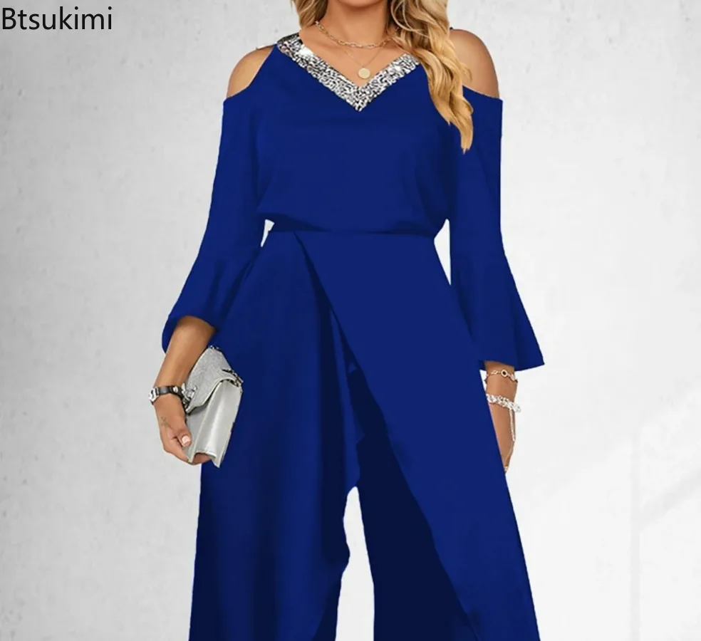 Рисунок 6 - Женский однотонный комбинезон с высокой талией