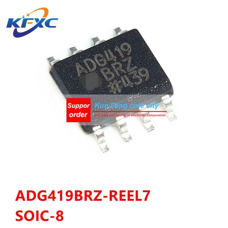 

ADG419BRZ SOIC-8 Original and authentic ADG419BRZ-REEL7 Analog switching chip