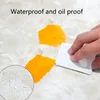 Marble Wallpaper, Oil-proof Heat-resistant Self Adhesive Wallpaper For Kitchen, Furniture Decor, Luxury Champagne White 3