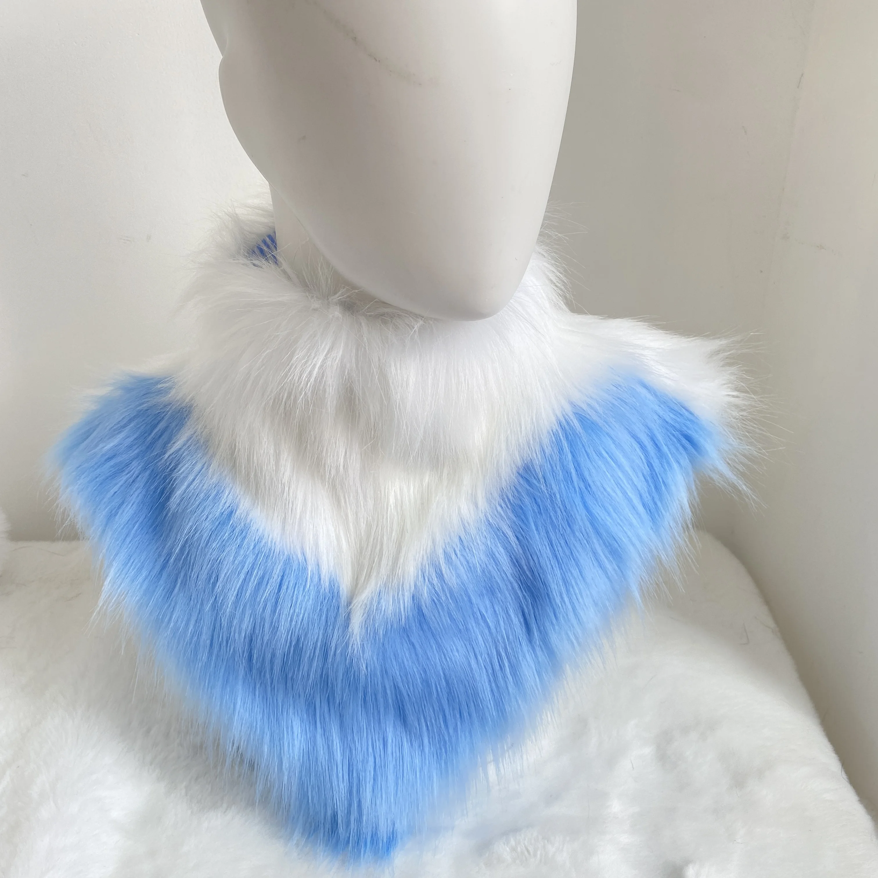 Furry Scarf Bib Collar Vest Fursuits Partial Accessories Short Fur Many Colors Cosplay Costumes Animal Costume Accessories