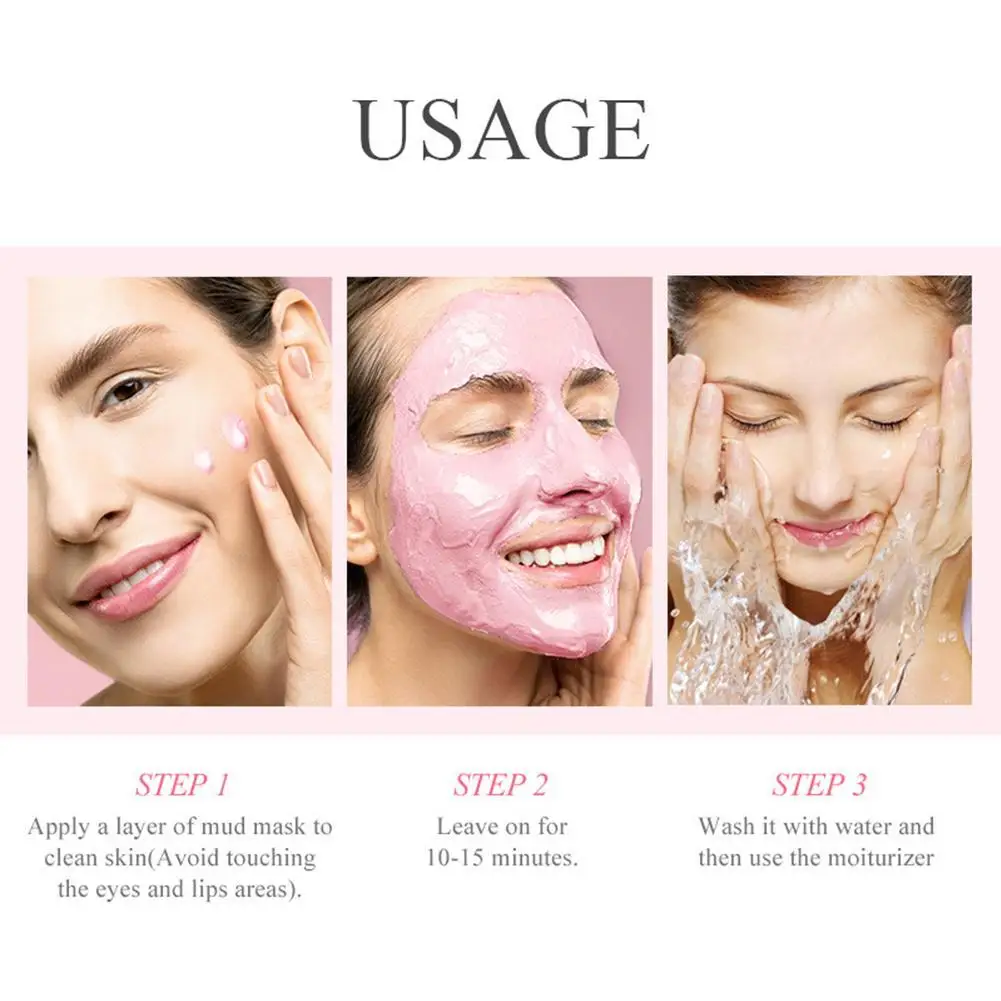 Sakura Brightening & Hydrating Clay Face Mask - Anti-Wrinkle Skincare