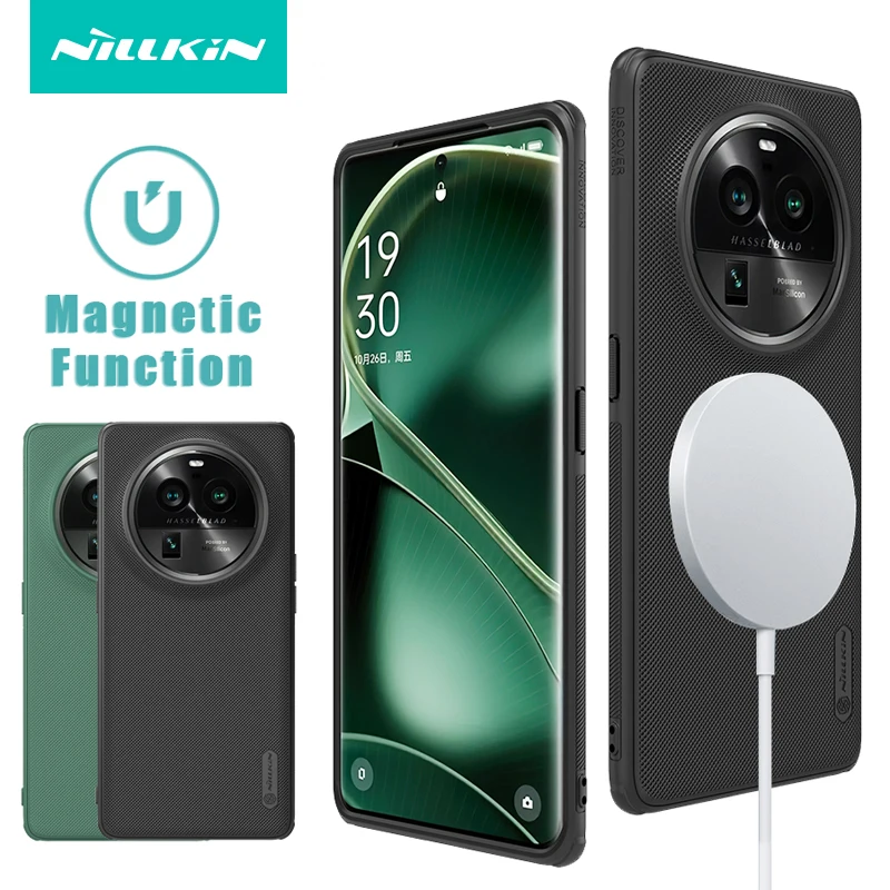 For OPPO Find X6 Pro Case NILLKIN Super Frosted Shield Hard PC For Magsafe Case For Find X6 Pro Matte Funda