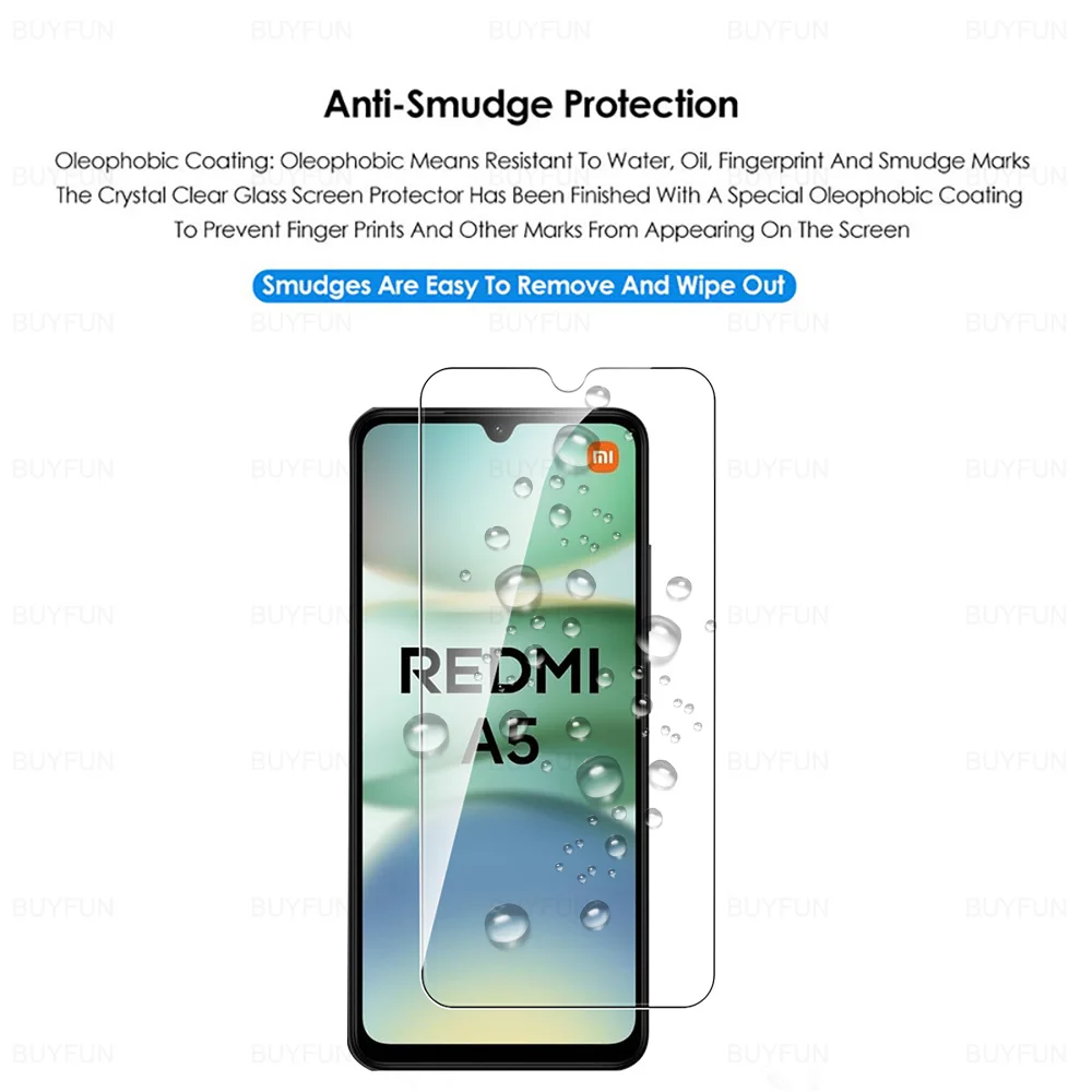 Full Cover Tempered Glass Screen Protector Film - 1-4 Pack, 6.88-Inch Display
