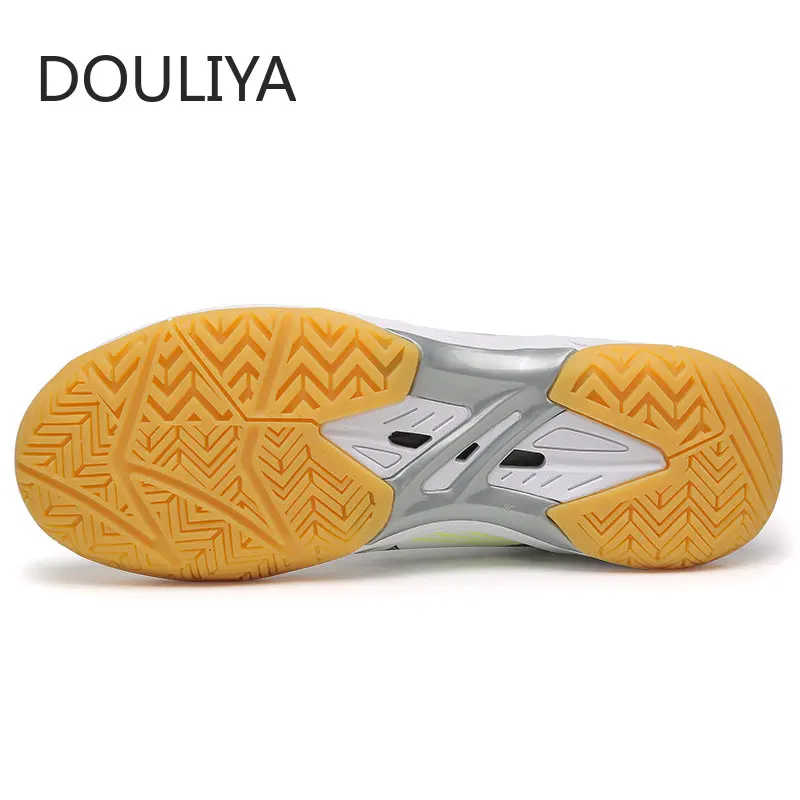 DOULIYA Badminton Shoes Men Breathable Volleyball Sneakers Tennis Shoes Women Sneakers Anti-Slippery Sports Footwear