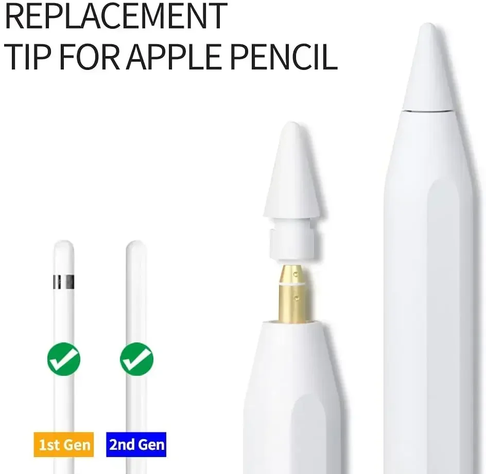 Anti-Slip Replacement Tips for Smooth, Quiet Writing