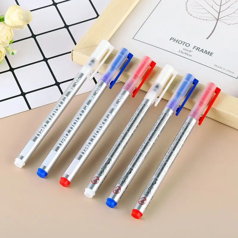 고온에서 사라지는 패브릭 및 가죽용 펜 DIY 바느질 도구 열변색 컬러 코어 사라지는 펜 홈 텍스타일