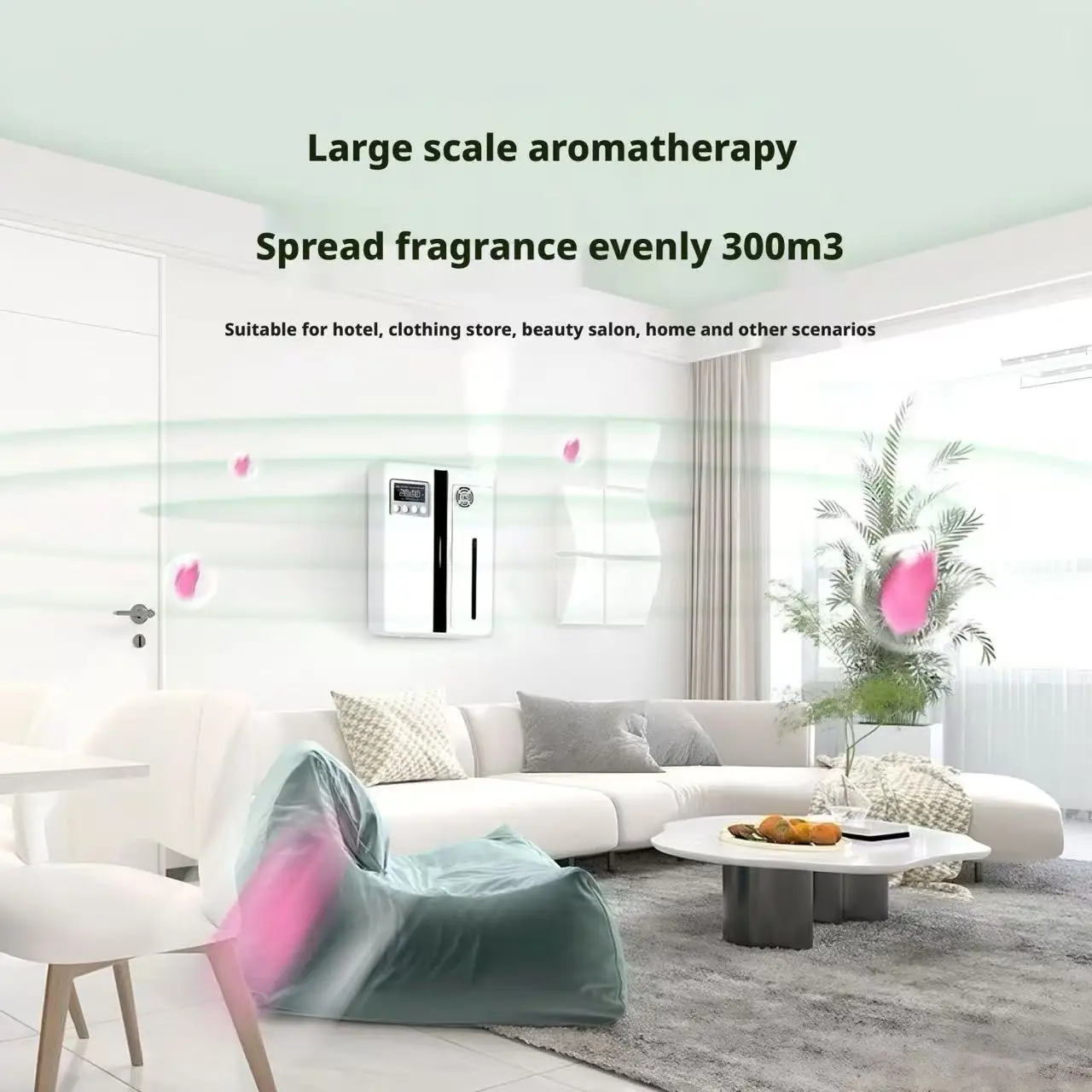 Scent Diffuser Automatic Fragrance Sprayer Home Living