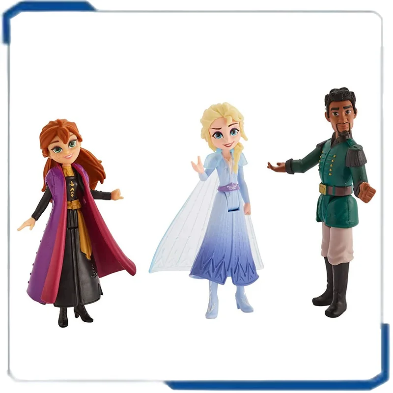 

Frozen Genuine Anime Figures Active Joint PVC Different Styles of Cute Cartoon Anime Characters Mini Princesas Kid Brinquedos