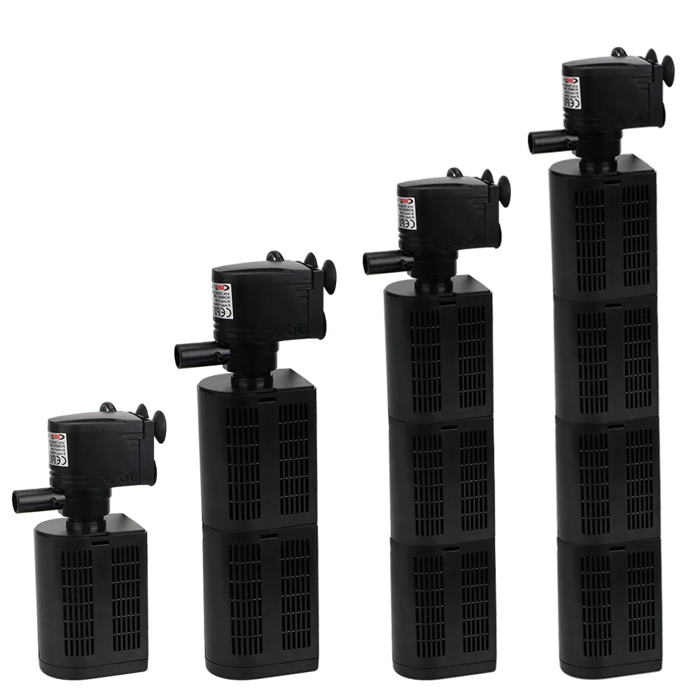 Powerful Aquarium Filter Pump 12W 18W 25W 35W For Fish Tank Filtration