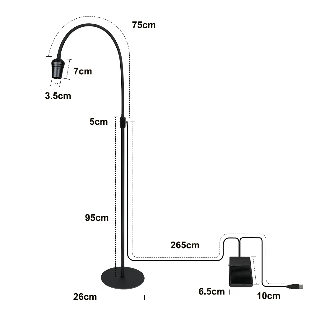 10 ワット UV Led まつげカーリングランプクイック硬化ランプ紫外線