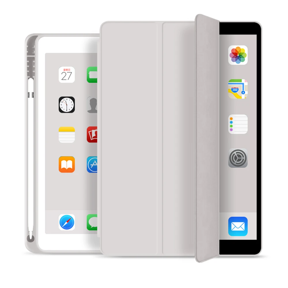 Smart Tablet Case with Pencil Holder