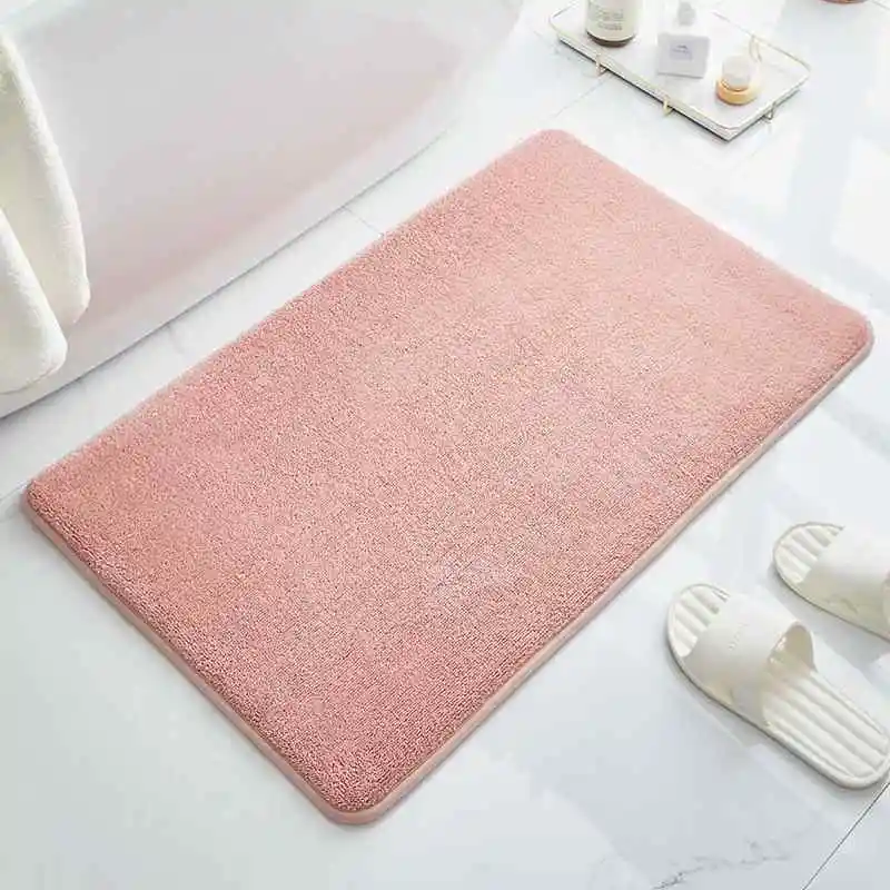 

bathroom entrance, soft and non slip bathroom floor mat