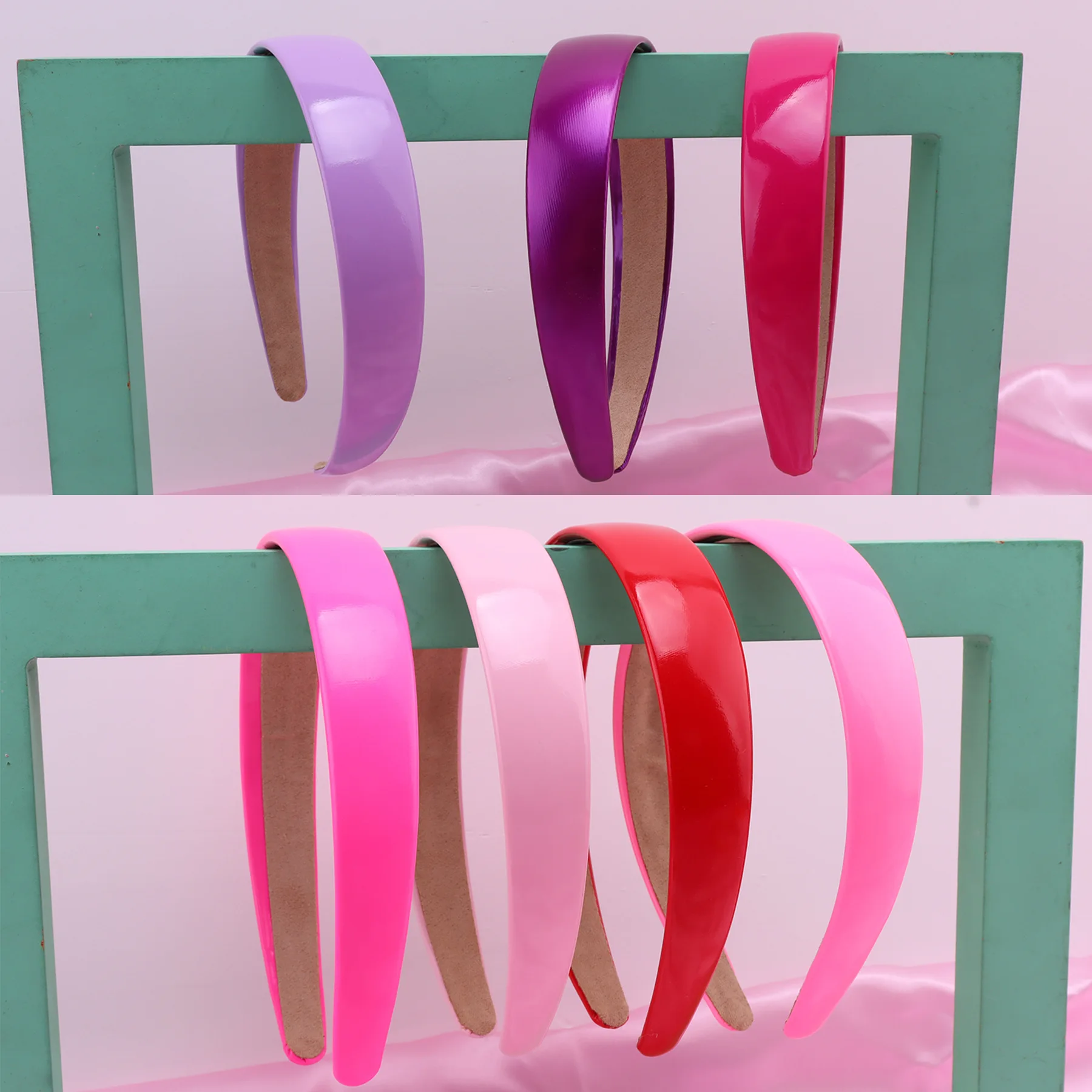 Vibrant Soft Elastic Colorful Headbands for Women - 2.5CM Wide Hair Accessories for Girls