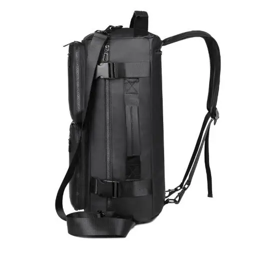 Men Backpack Large capacity men  women multifunctional backpack business shoulder bag double use travel luggage handbag 4