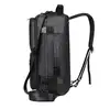 Men Backpack Large capacity men  women multifunctional backpack business shoulder bag double use travel luggage handbag 4