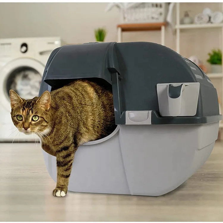 Lettiera Autopulente Automatic Easy Fill Roll Clean Rollover No Scoop Self  Cleaning Litter Box for Large for Multiple Cats - AliExpress