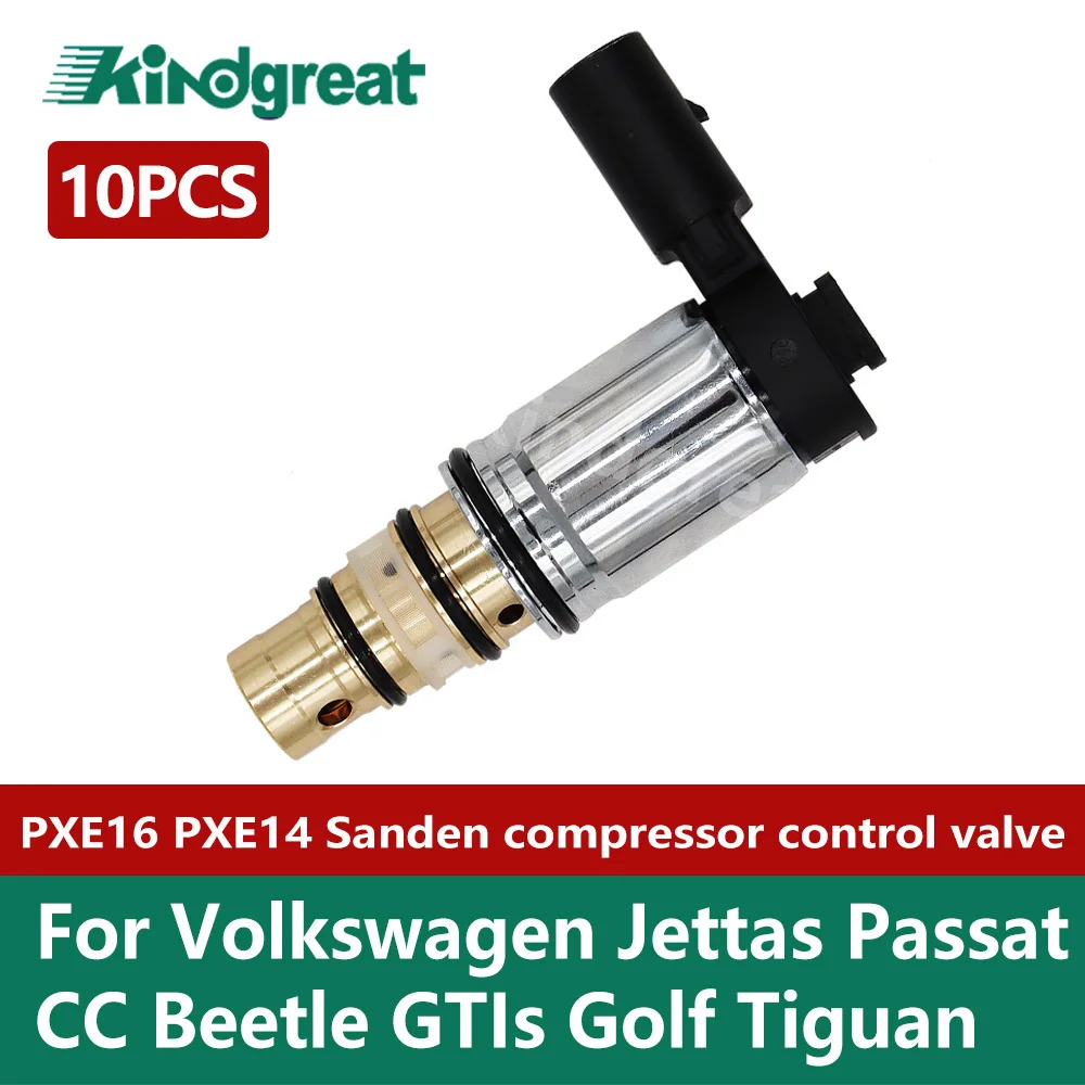 

10PCS/lot PXE16 PXE14 car a/c compressor ac compressor control valve for volkswagen jettas sanden ac compressor