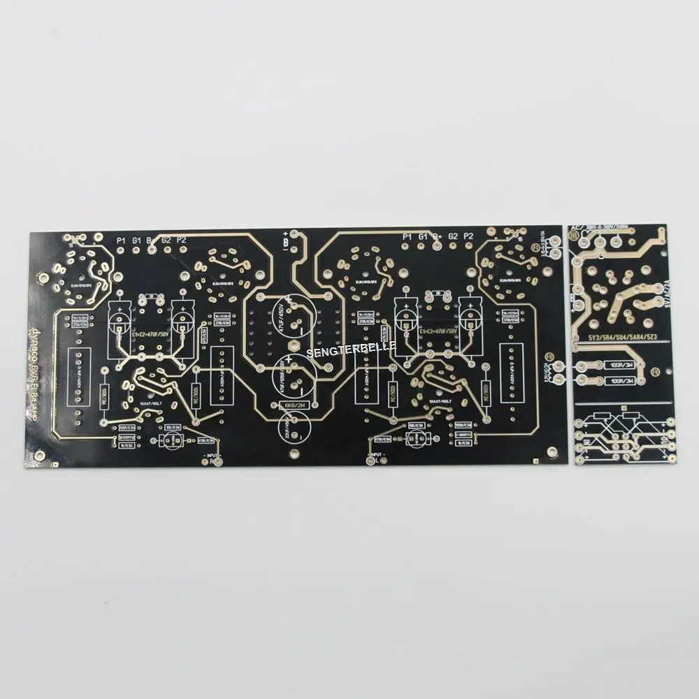 Hifi-真空管アンプ6v6 6s7,PCB,10W,ベースPCB - AliExpress