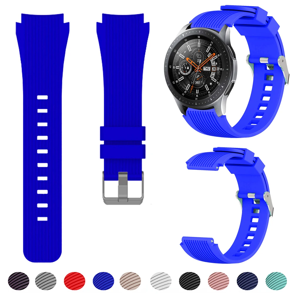 Universal 22mm Silicone Smartwatch Replacement Bands