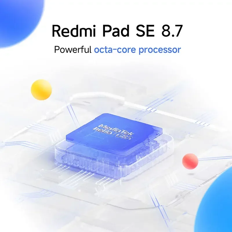 Xiaomi Redmi Pad SE 8.7 Global Version MediaTek Helio G85 Processor 8.7" 90Hz FHD+ Display 18W Fast Charging 6650mAh Battery 6