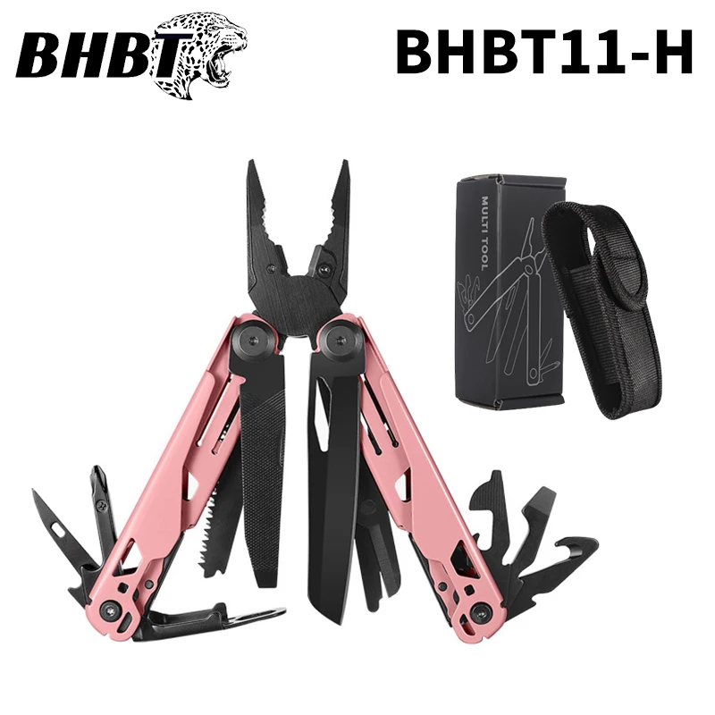 BHBT 19 in 1 Multitool Pliers Folding Knife Multi Tool Hoxagon Wrench Outdoor Ca