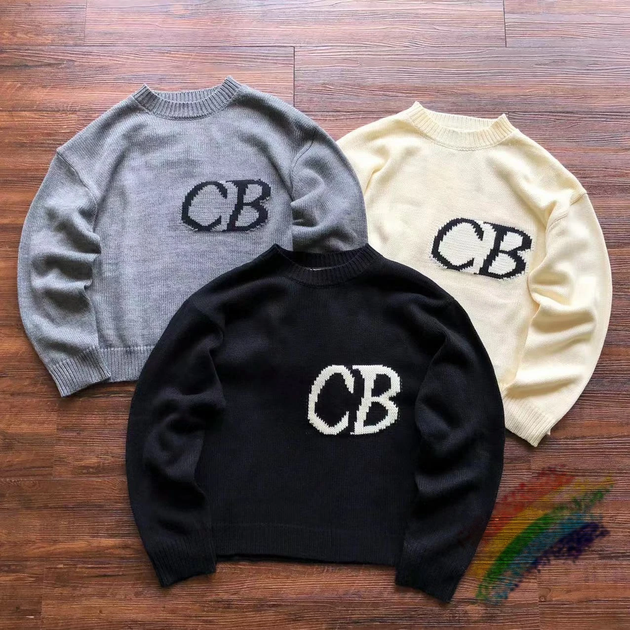 

2023fw Cole Buxton Sweater Men Women 1:1 High Quality Sweatshirts Knit Jacquard Sweaters