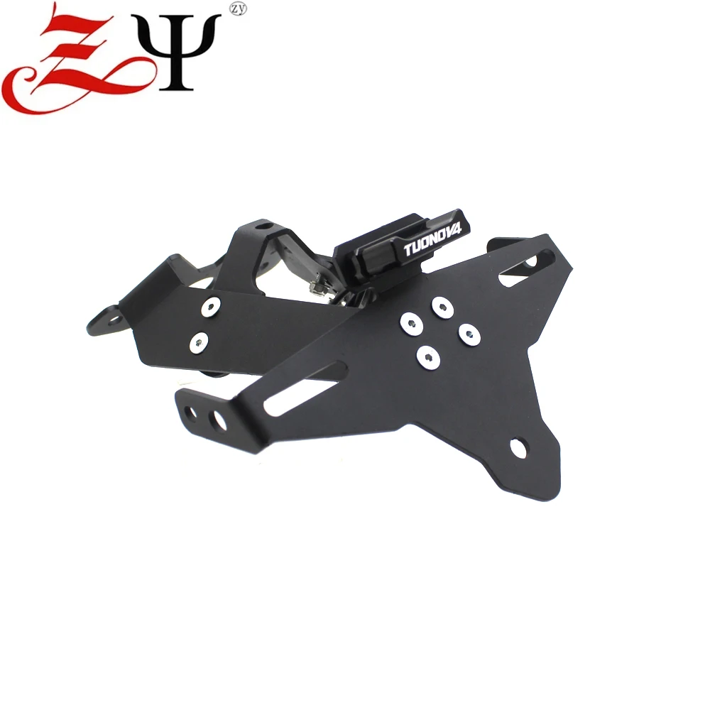 License Plate Holder LED Light Tail Tidy Fender Eliminator For Aprilia TuonoV4 Tuono V4 1100 motorcycle license plate holder,license plate holder