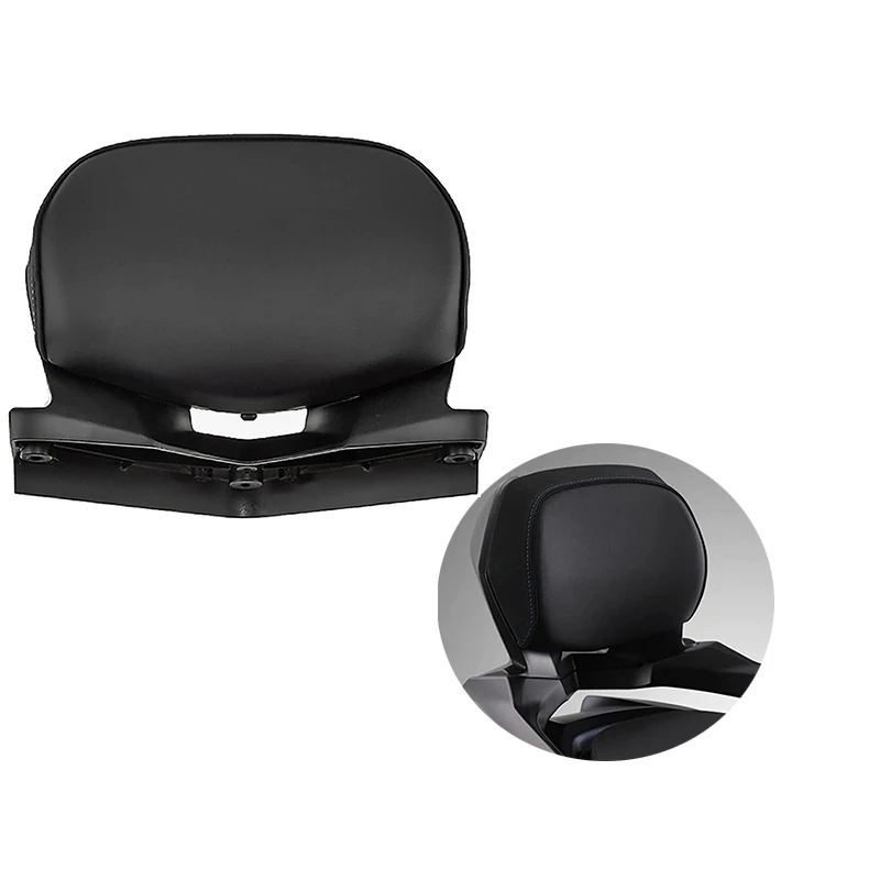 

Motorcycle Rear Backrest Cushion Pad Leather Luggage Rack Passenger Backrest Pad for Tracer 9GT 2021-2022