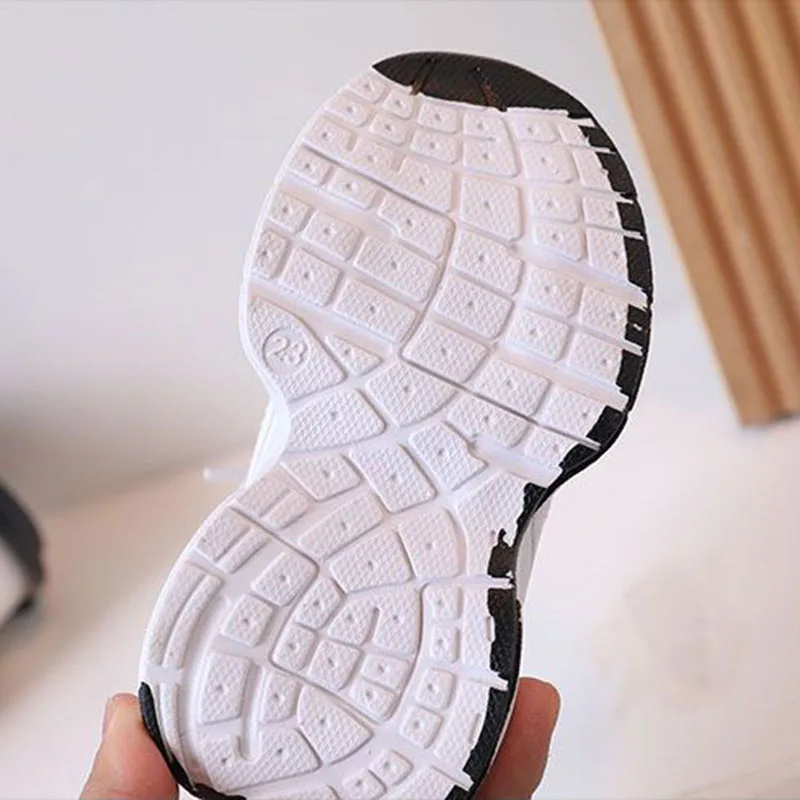 1-6 Year Old Children's Shoes Boys Girls Sports Shoes 2024 Spring New Kids Running Sneakers Fashion Mesh Dad Shoes 6