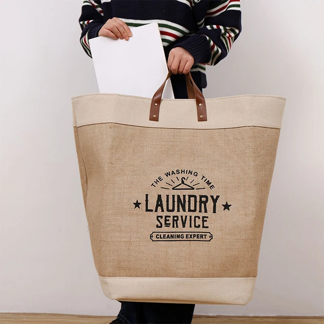 Vízálló, Összecsukható Mosókosár Piszkos Ruhák Tárolása Hadper Tároló Tartály Sundries Sorter Basket Fedőkosarakkal - Image 3