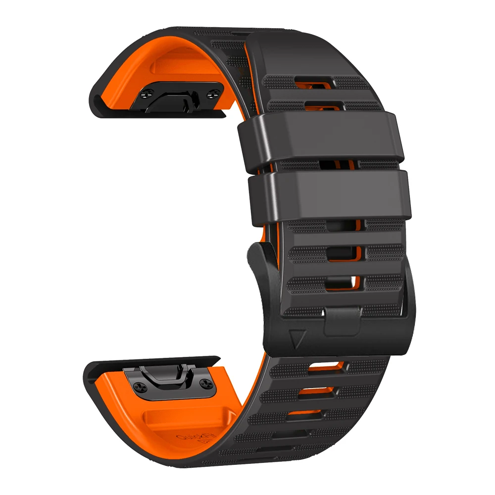 Soft Silicone Smartwatch Wristband Bracelet - 22mm & 26mm Watch Strap