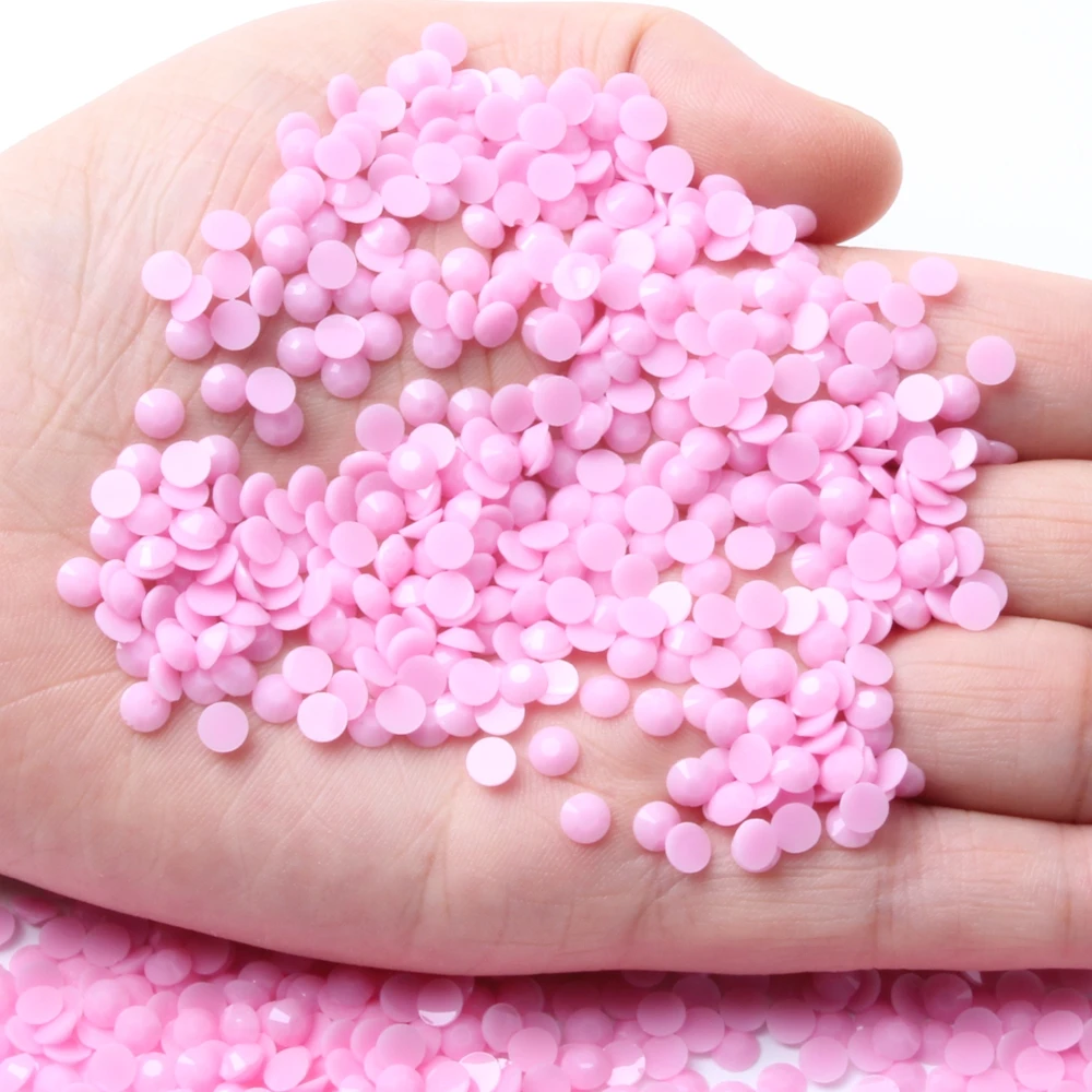 

Resin Flat Base Candy Diamond 3mm 5000pcs Diamond Painting Nail Art Mobile Phone Clothes Handmade DIY Material Bag Decoration