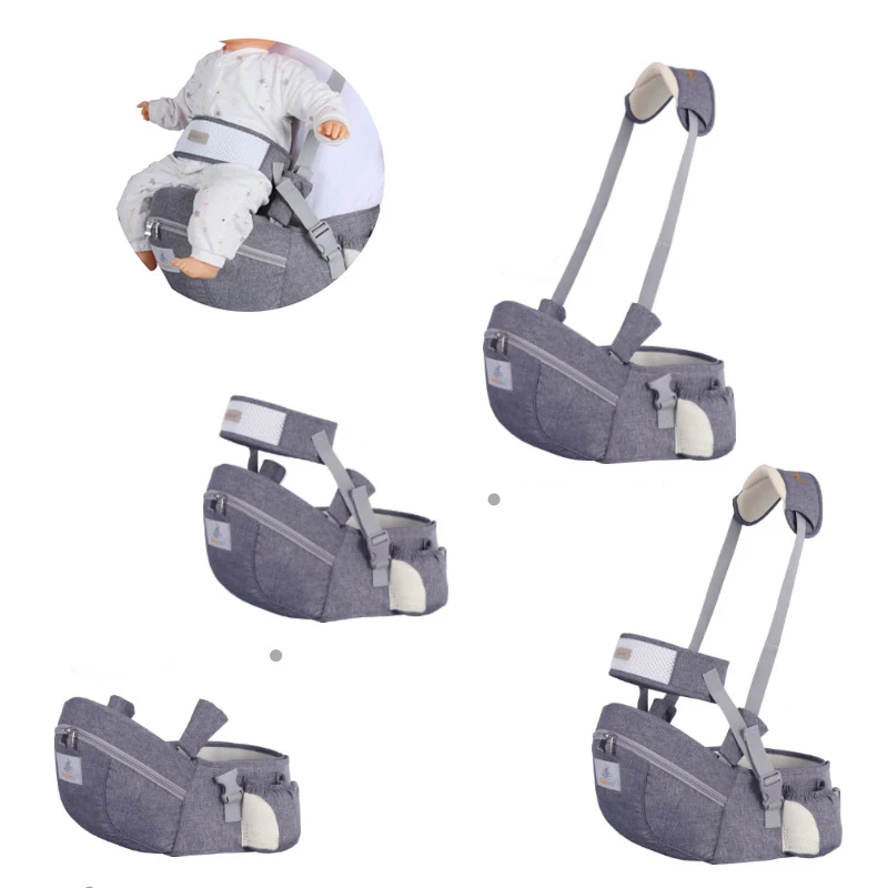 Ergonomic Baby Carrier Portable Infant Kid Hip Seat Waist Stool Sling Front Facing Kangaroo Baby Wrap Carrier For Baby Gear 2