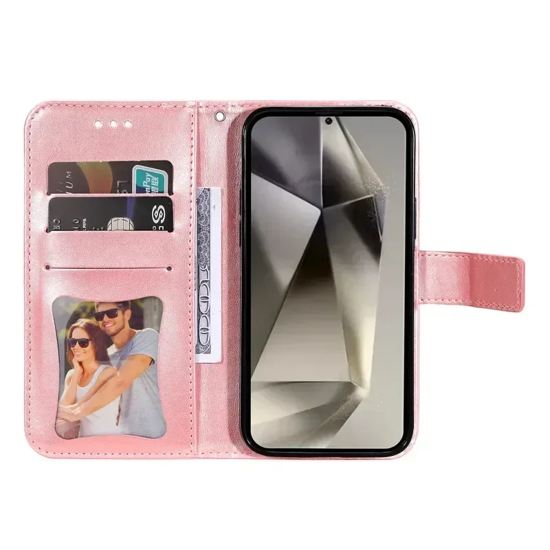 Retro Totem Sunflower Leather Wallet Phone Case - Magnetic Flip Cover