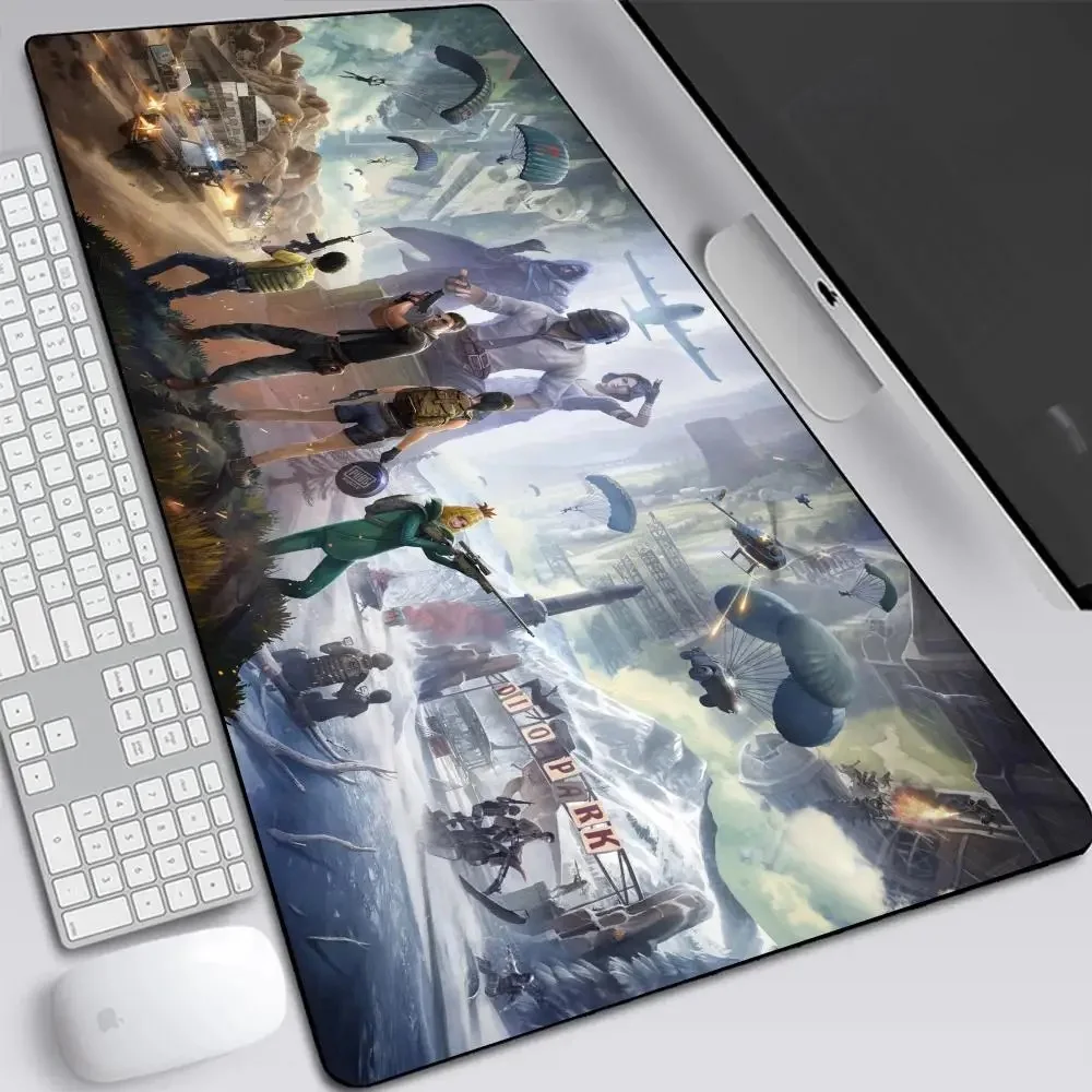 Pubg Large Gaming Mouse Pad Computer Laptop Mousepad Keyboard Pad Silicone Carpet Desk Mat Pc Gamer Mouse Mat Office Mausepad