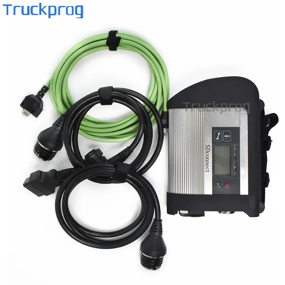 Mb Star C4 Doip Sd Connect Per Benz Car & Truck Auto Diagnostic-Tool (12V + 24V) Diagnosi Wifi